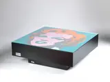 J2l, Tavolo Marilyn, tavolino con screenprint a colori