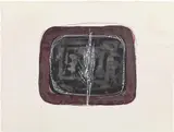 Lucio Fontana, Concetto spaziale, 1968, acquatinta and strappi on paper