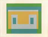 I-S Va I by Josef Albers, 1969, screenprint a colori, offered May 2017