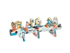 2000 by Ugo Nespolo, 2000, Scultura in ceramica colorata, offered May 2017