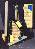 Senza titolo by Giuseppe Chiari, collage and mixed media on paper, offered May 2017