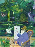 Un pittore nel bosco by Antonio Possenti, 1996, oil on panel, offered May 2017