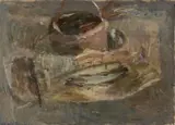 Natura morta by Mario Marcucci, oil on cardboard, offered May 2017
