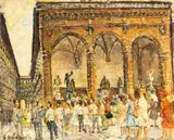 Guido Borgianni, Loggia dei Lanzi a Firenze