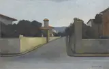 Paesaggio by Nino Tirinnanzi, 1958, oil on canvas, offered May 2017
