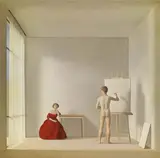 Antonio Bueno, Il pittore e la modella