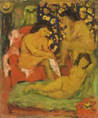 Arnaldo Badodi, Gineceo, 1939, oil on canvas