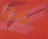 Achille Perilli, Lo spessore semantico, 1970, oil on canvas