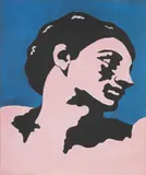 Da Michelangelo by Tano Festa, 1976, acrylic on canvas, offered May 2017