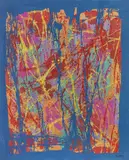 Antonio Corpora, Gli stendardi di Saladino, 1978, oil on canvas