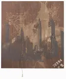 Luca Pignatelli, New York, 2009, mixed media on sacco postale