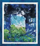 Malato by Mario Schifano, 1989, enamel and acrylic on canvas, offered May 2017