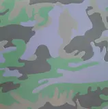 Andy Warhol, Camouflage, 1987, screenprint on card Lenox
