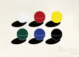 Sergio Lombardo, Pericolo, 1969, collage on paper