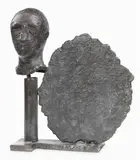 Mimmo Paladino, Senza titolo, 2003, scultura in bronze
