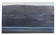 Le linee della terra (Dopo il tramonto) by Piero Guccione, 1974, oil on canvas, offered May 2017