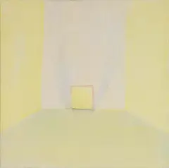Hiroshi Sugito, Smoke, 1997, acrylic on canvas