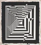 Yablapur-H K by Victor Vasarely, 1972, acrylic on faesite, offered May 2017