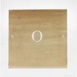 Ed Ruscha, Nox (Night), 1992, acrylic and pigmento in polvere on paper