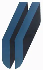 Rodolfo Aricò, Sospeso, 1971, oil on canvas tesa on panel