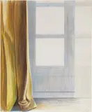 David Hockney, My Room (My Window), 1973, pastelli and pencil on paper