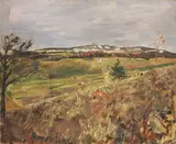 Mario Cavaglieri, Paysage à la tour