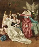 Alessandro Sani, Scena galante