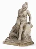 Donato Barcaglia, Bagnante, Scultura in gesso