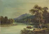 Giuseppe Falchetti, Superga, 1887, oil on canvas