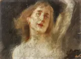 Mosè Bianchi, Volto di fanciulla