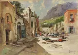 Felice Giordano, Scorcio di Capri