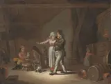 Scena di osteria by Elgheber van Heemskerk il Vecchio, oil on panel, offered Apr 2017
