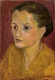 Mario Mafai, Ritratto di donna, 1942, oil on canvas