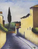 Via di Santa Margherita a Montici by Ottone Rosai, 1938, oil on canvas, offered Nov 2016