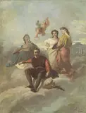 Annibale Gatti, Apoteosi di Michelangelo