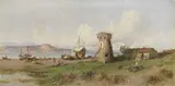 Alessandro La Volpe, Paesaggio, 1886, oil on canvas