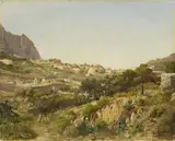 Giacinto Gigante, Veduta di Capri