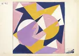 Giacomo Balla, Velocità + forme rumore, 1925, tempera grassa on paper applicata on canvas