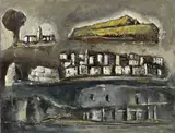 Grande composizione con paesaggio by Mario Sironi, 1948, oil on canvas, offered May 2016