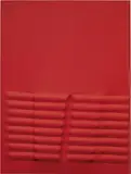 Rosso by Agostino Bonalumi, 1976, Tela estroflessa e tempera vinilica, offered May 2016