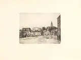 Achille Lega, Piazza San Lorenzo a Pistoia