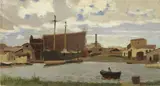 Ugo Manaresi, La corazzata Lepanto in cantiere