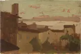 Oscar Ghiglia, Case al tramonto