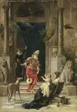 Francesco Vinea, Scena di genere, oil on canvas
