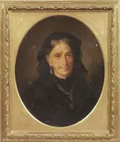 Giulio Carlini, «Ritratto femminile» e «Ritratto virile», oil on canvas