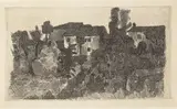 Giorgio Morandi, Il Poggio di sera, 1928, etching on zinco