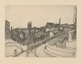 Giorgio Morandi, Il ponte sul Savena a Bologna