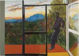 Balcone a Velate, al tramonto by Renato Guttuso, 1967, oil on canvas, offered Nov 2015