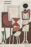 Franco Gentilini, Figura con tavolo