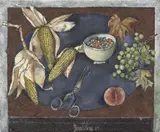 Franco Gentilini, Natura morta (n. 1), 1967, oil on canvas sabbiata